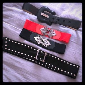 Bundle of wide belts!